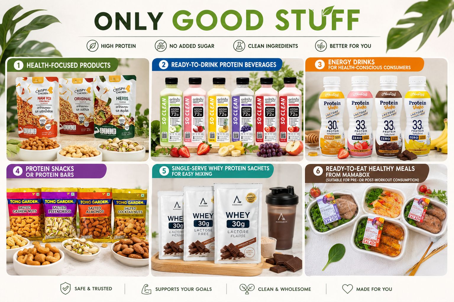 Hand-selected product with Tier 1 nutrition