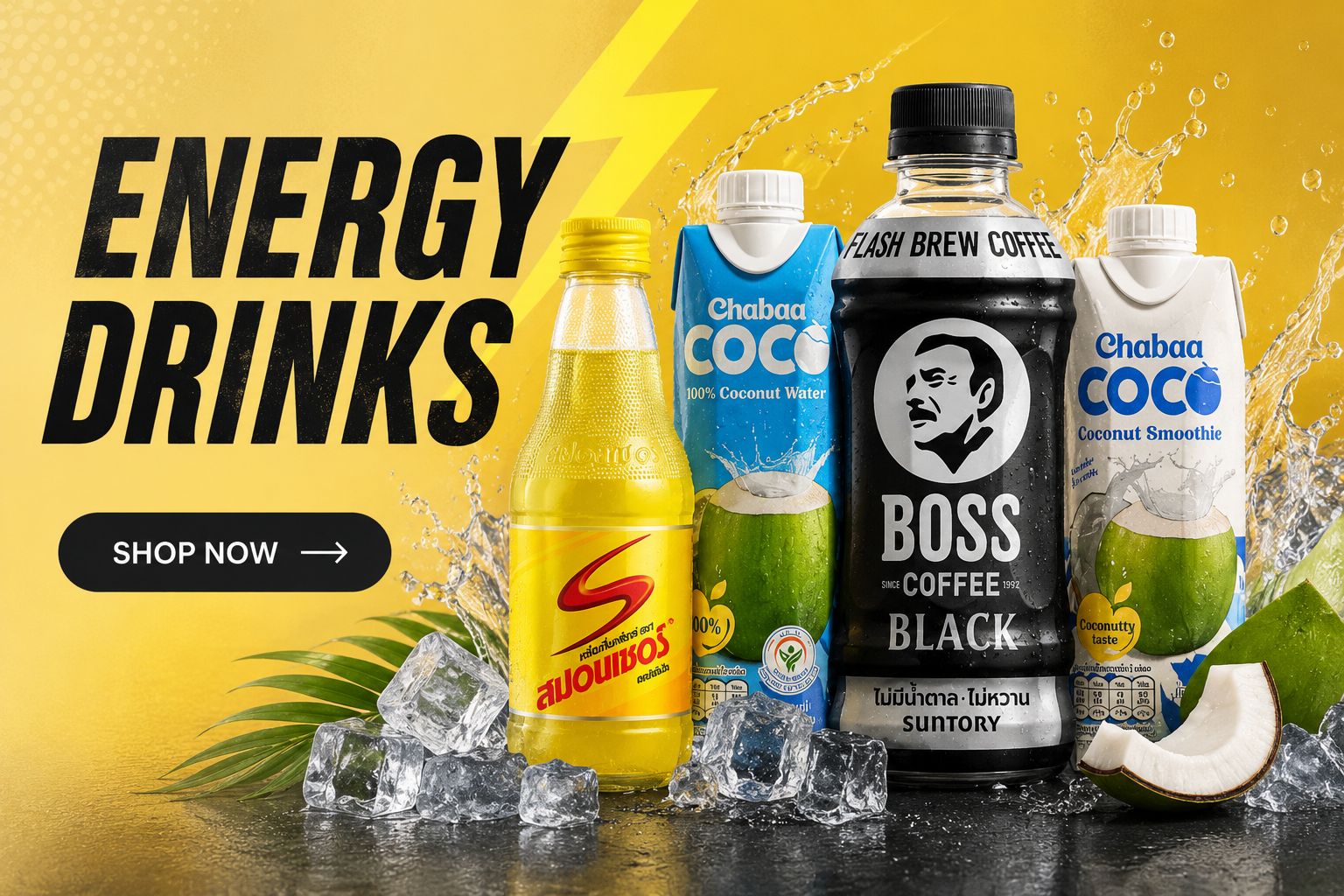 Health-conscious energy drinks
